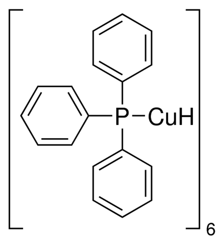 Hydrido(triphenylphosphino)copper(I) hexamer Chemical Structure